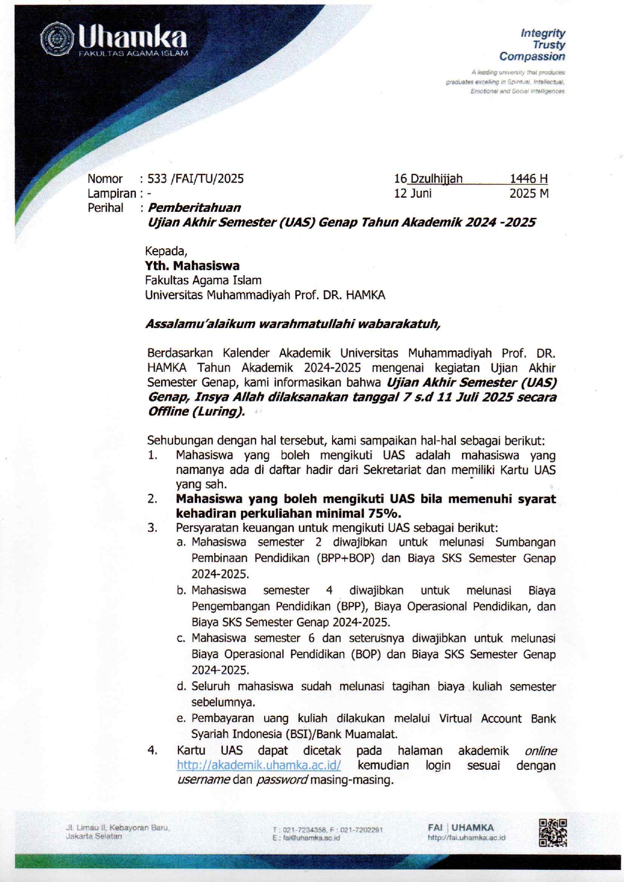 533_2025_Pemberitahuan UAS Genap Tahun Akademik 2024-2025 (1)