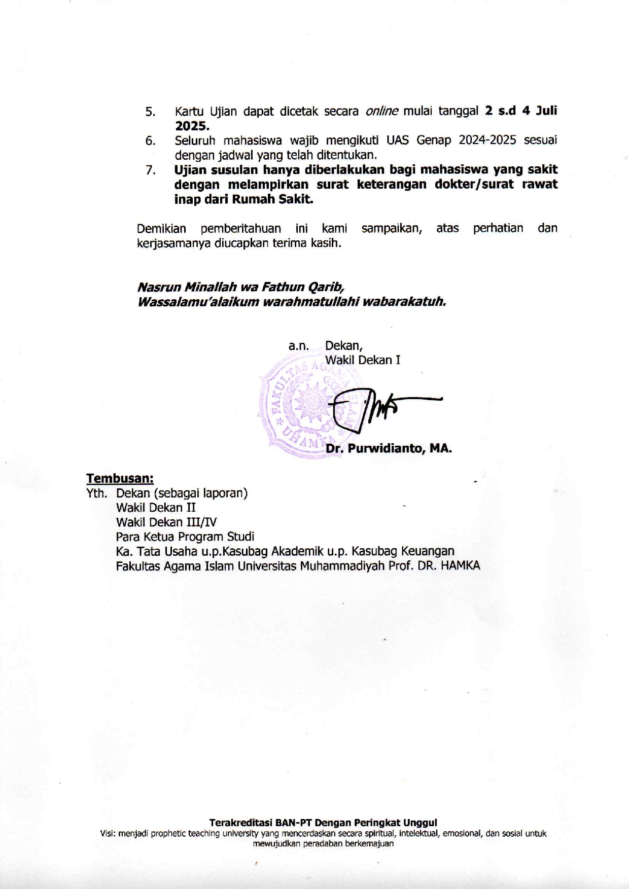 533_2025_Pemberitahuan UAS Genap Tahun Akademik 2024-2025 (2)